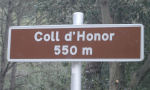 Col de Honors vi kørte den sidste dag. 2. april.